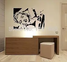 Marilyn Monroe Silhouette Wall Vinyl Stickers Art Decal Reusable & Removable Decal 2017 fashion custom made Free Shipping poster