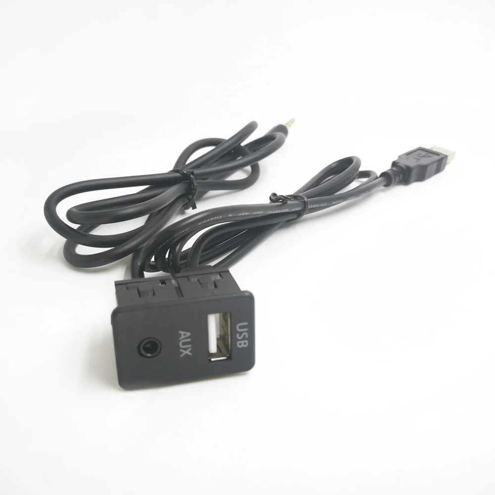 Biurlink 100 см Универсальный Автомобильный мотор AUX USB Панель адаптер Лодка Авто USB/AUX