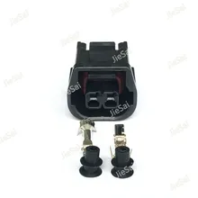 2 Pin Auto Headlight Fog Light Socket Daytime Running Lights Plug 6189-7408/6189-1408 For Honda Crown URV Civic Accord