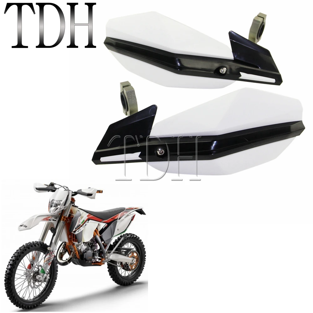 22mm 28mm White Motorcycle Handguard Hand Guard Dirt Bike Motocross Handlebar For KTM XC W SMR LC SXF EXC CRF YZF KXF WRF ATV