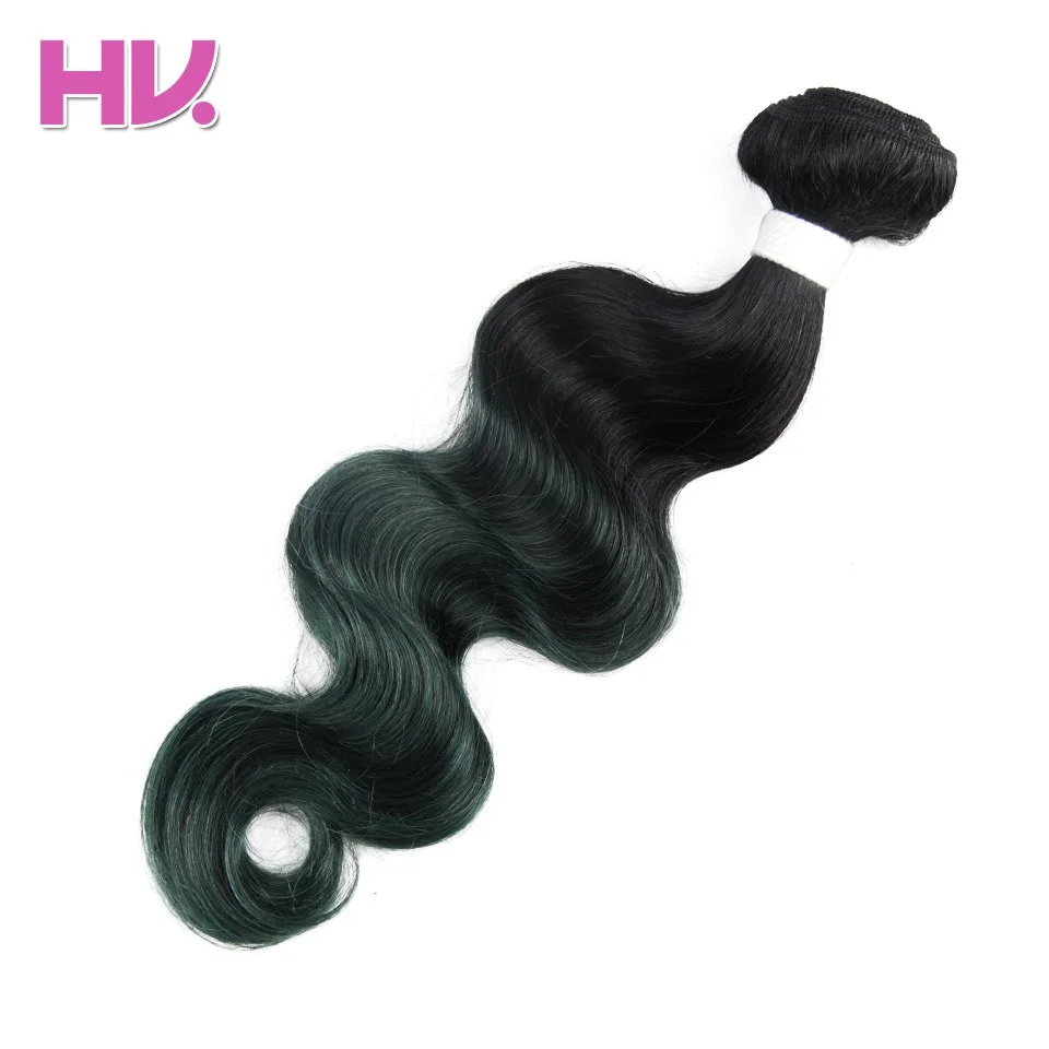 Hair Villa Brazilian Body Wave Remy Human Hair Bundles For Salon OT Turquoise Colored Hair Weft Low Ratio Longest Hair PCT 15% brazilian-body-wave-hair-bundles