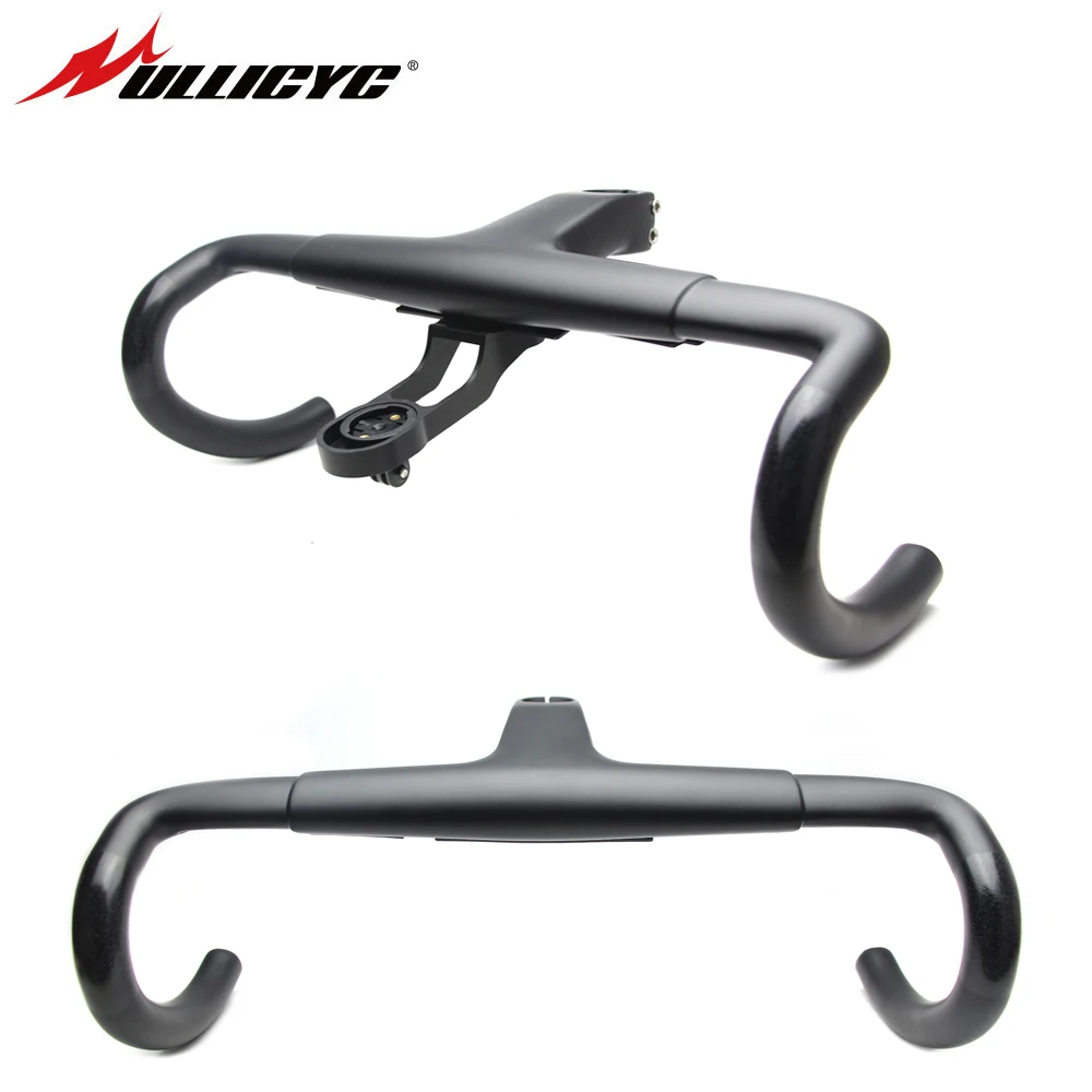 2019 Новый Aero Интегрированный руль дорожного велосипеда ULLICYC T800 UD Carbon 380/400/420/440mm