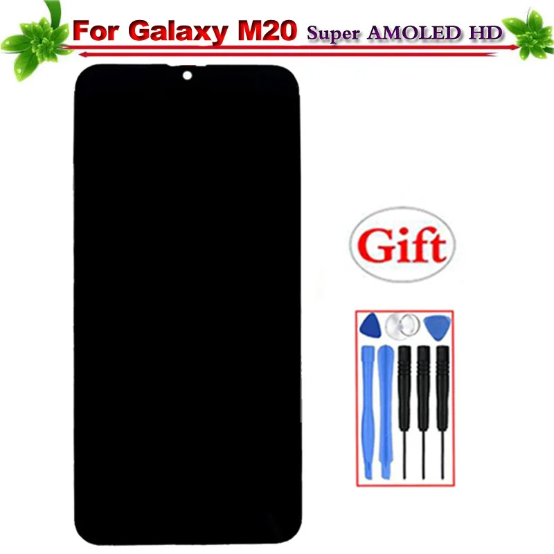 6 3 &quotSuper Amoled для samsung Galaxy M20 M205 M205F SM-M205F/DS ЖК-дисплей Дисплей Сенсорный экран