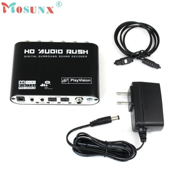 

Audio 5.1CH AC3 DTS Digital Sound Decoder Optical SPDIF Coaxial to 6RCA_KXL0227