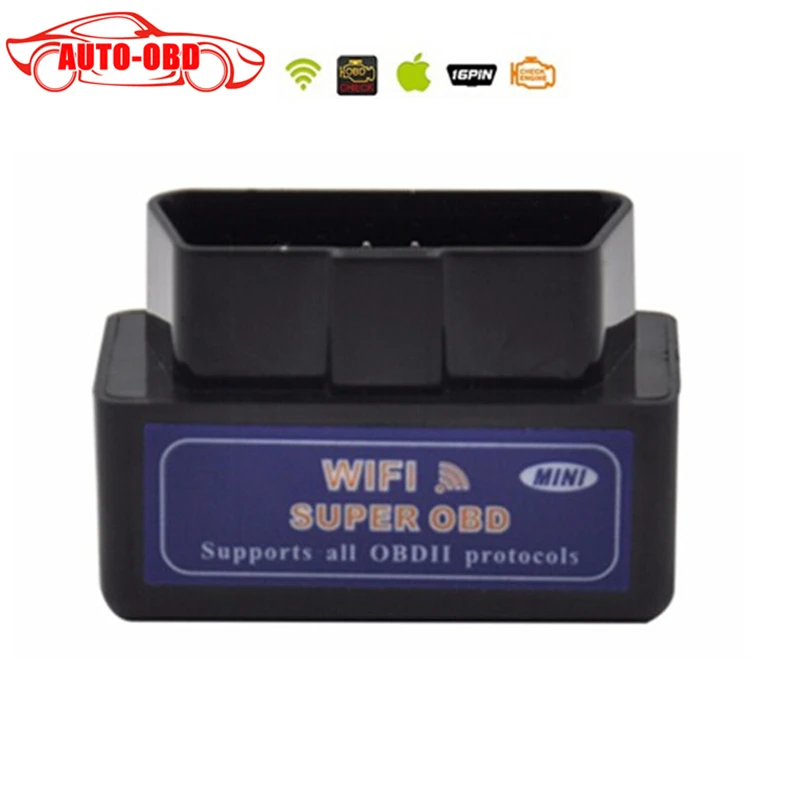 Prix pour V1.5 version Noir Version mini ELM327 wifi OBD2 Auto Diagnostic Scanner ELM 327 OBDII pour IOS voiture Testeur Outil Livraison gratuite Prix pour V1.5 version Noir Version mini ELM327 wifi OBD2 Auto Diagnostic Scanner ELM 327 OBDII pour IOS voiture Testeur Outil Livraison gratuite