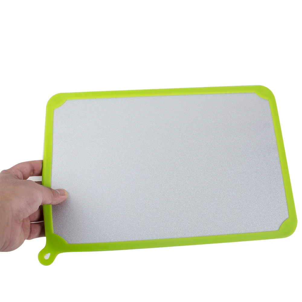 Kitchen Green Defrost Tray Thaw Frozen Food Plate Quick Time Safely Defrosting Small Kitchen Tools