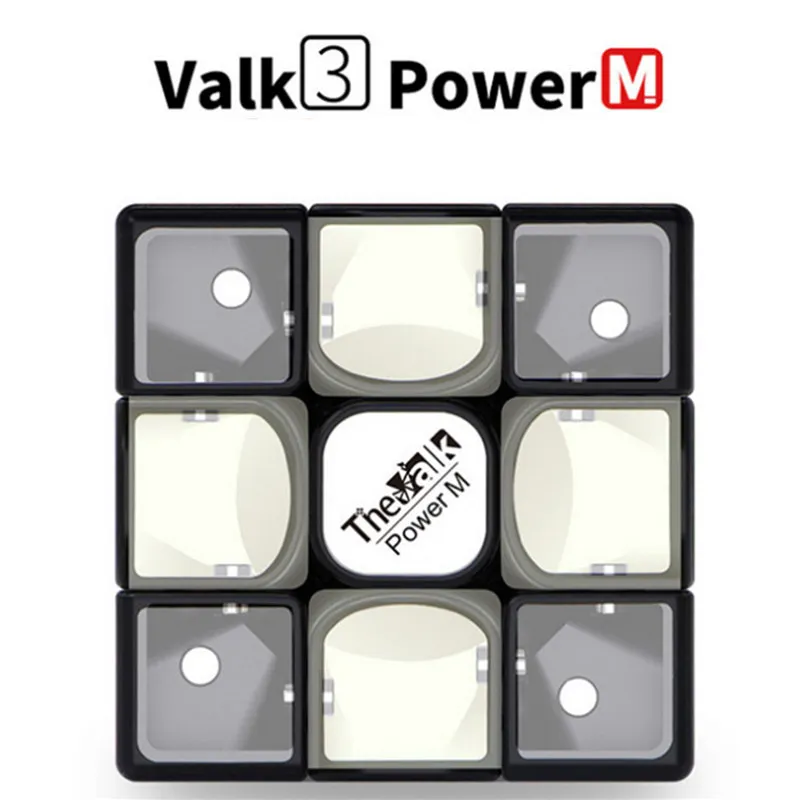 Valk3 Мощность M кубик рубик 55,5 мм Размеры куб 3x3 Скорость Магнитная cube Mofangge qiyi конкурс кубики игрушка-головоломка магический куб по магниты
