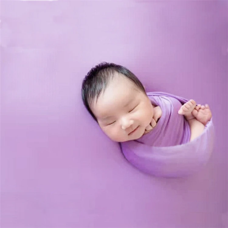 50*150 см эластичное хлопковое детское одеяло для новорожденных реквизит для фотосессии обертывания пеленальные муслиновые обертывания реквизит для детской фотосессии