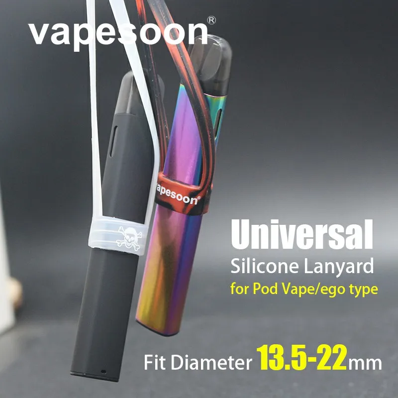 Оригинальный Vapesoon универсальный силиконовый шнурок для pod vape ego Тип iTap Pod