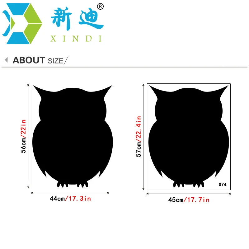ПВХ маленькие доски для детской комнаты меловая доска наклейки на стену Классная доска Сова наклейки памятка доска для сообщений
