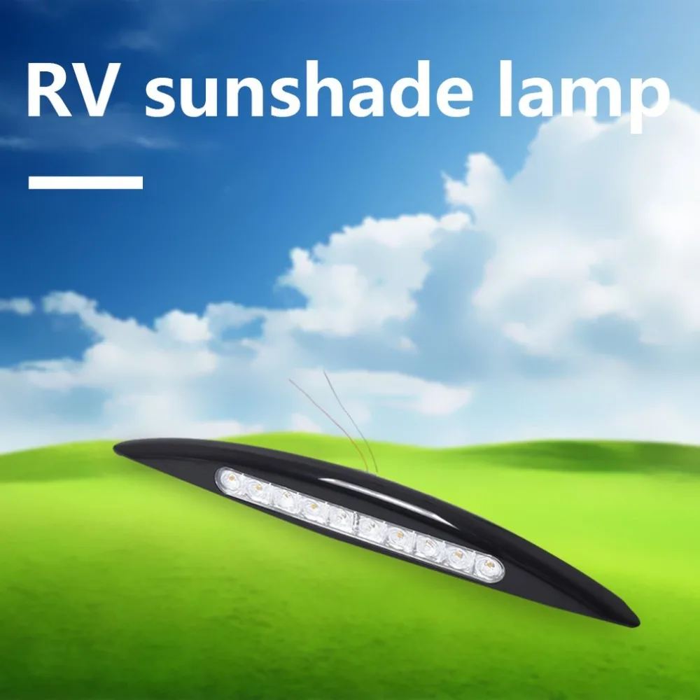 Sale 12V LED RV Sunshade Lamp Outdoor Lamp Portico Lamp Led Camping Lighting Roof Awning Porch Lamp RV Trailer Van Boat 3