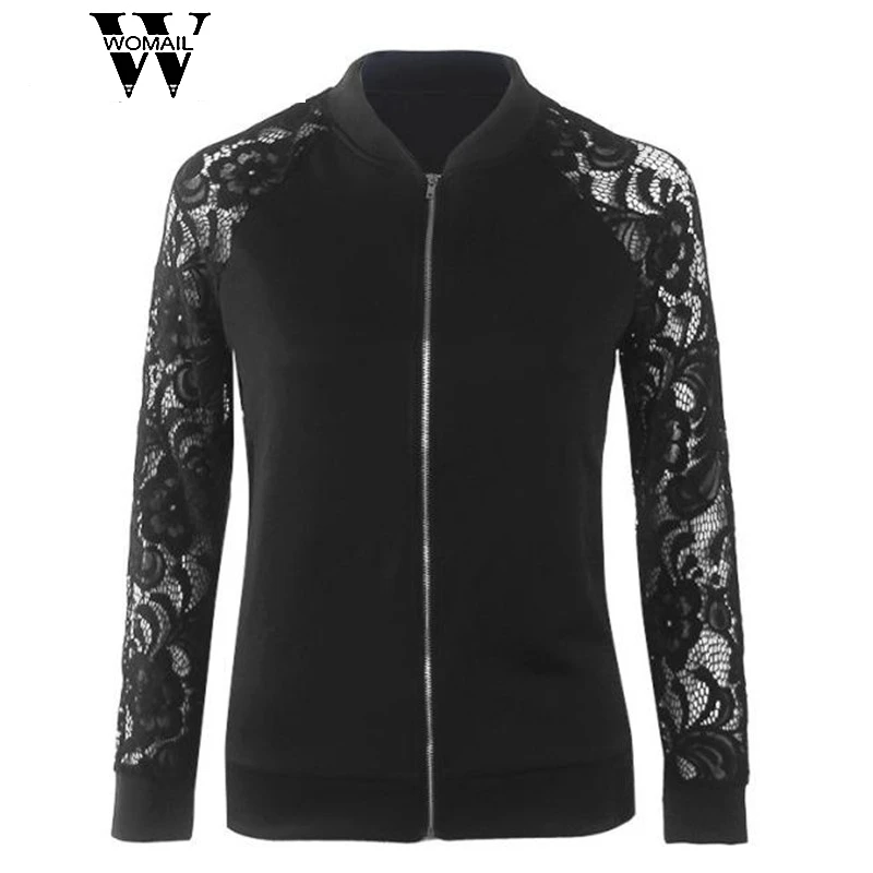 

2017 new women gril fashion Hot Sale Lowest Price Long Sleeve Lace Suit Casual Jacket Coat Outwear oct30
