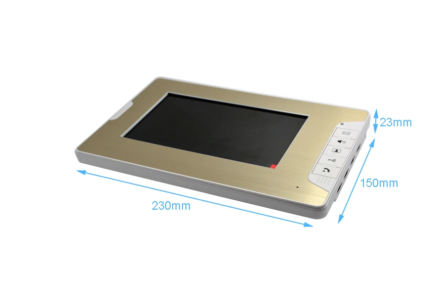 (1 компл.) видеодомофоны домашний сад Улучшение телефон двери 7 ''Мониторы с rfid-карты разблокировать релиз Функция дверной звонок Системы