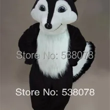 Лес животных Тема Карнавальный костюм для косплея Skunky маскарадный костюм Взрослый символ «Герой мультфильма» комплект костюм наряд SW866