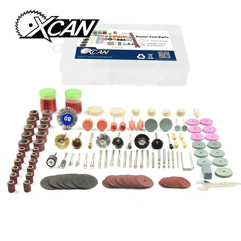 

XCAN 136 Pieces Fit Dremel Rotary Tool Accessories Kit Polishing Tools Accessories