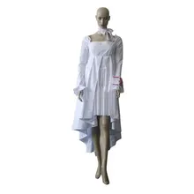 2016 Más Nuevos trajes Del Anime Vampire Knight Yuuki Cross Vestido de Cosplay disfraces de halloween Blanco mejor calidad