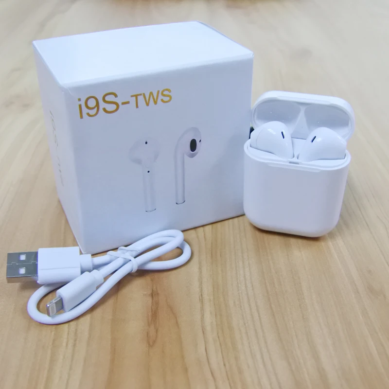 Hot Selling i9s tws Bluetooth 5.0 Earphones wireless earphones Double call auricolare sport headset for iPhone 7 Samsung xiaomi (8)