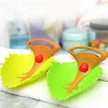 1 шт. Горячая милая форма детский кран удлинитель лист и Краб Дизайн Детские Дети крепление для мытья рук на раковину подарок пластиковый кран удлинитель