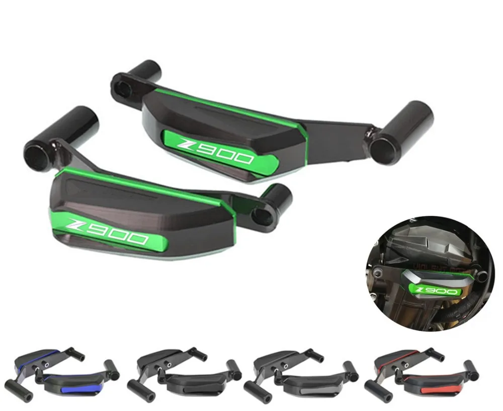 

Motorcycle accessories For Kawasaki Z900 2017 2018 Falling Protectors CNC Aluminum Frame Slider Anti Crash Cap Engine protection