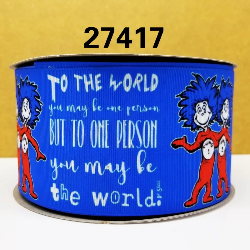 27417 Лента с рисунком из мультфильма, 27120 - Цвет: 27417