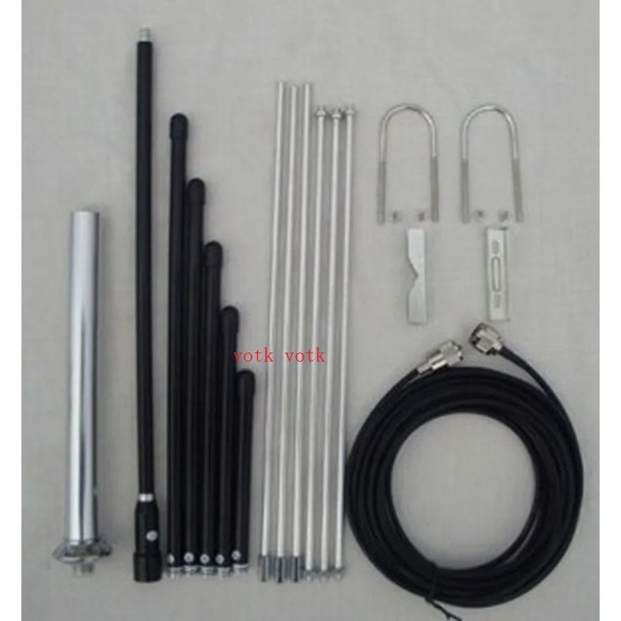 

1/4 wave Professional GP Antenna FM Transmitter Antenna 5W-150W with 8meters 26ft cable