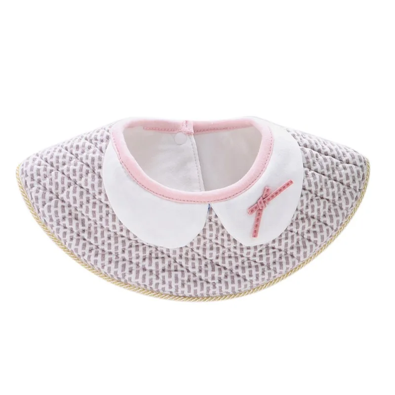

Baby Bib 360 European Stereo Round Bib Cotton Waterproof Saliva Towel Children Bib 2018
