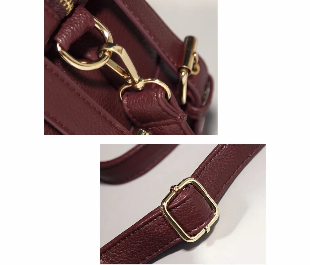 Women Fashion Soft PU Leather Handbag Lichi Pattern Female High Quality Casual Shoulder Bag Classic Solid Tote Dollar Price TTOU (2)