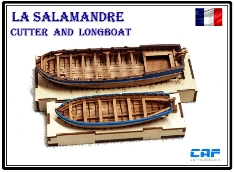 Нидейл модель лазерная резка дерево антикварный комплект модели корабля Sacle 1/48 La Salamandre корабль жизни лодка модель комплект