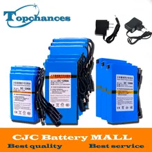 High Quality Super Rechargeable Portable Lithium ion font b Battery b font DC 12V 1800mAh 20000mAh
