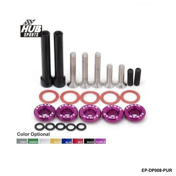 Hubsports - Valve Cover Washers Kit for Honda D-Series (Red, Golden, Black, Silver, Blue,Purple,Green,Gunmetal) EP-DP008-PUR