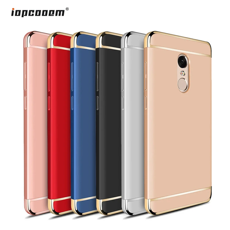 

Xiaomi Redmi Note 4X Case 3 in 1 Luxury Ultra Thin Coque Phone Case For Xiaomi Redmi Note 3 4 Pro Redmi 3S 4A Cover Phone Cases