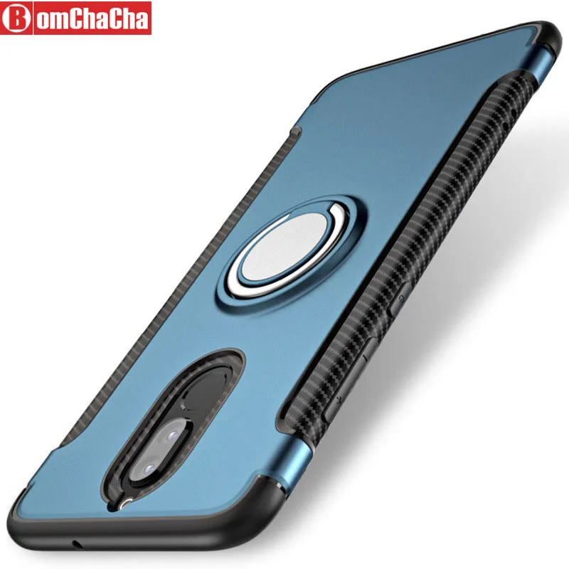 

For Huawei Mate 10 Lite Case Armor Hybrid Protective Cover case For Huawei Mate 10 Lite Car Magnetic Mount Holder Cover