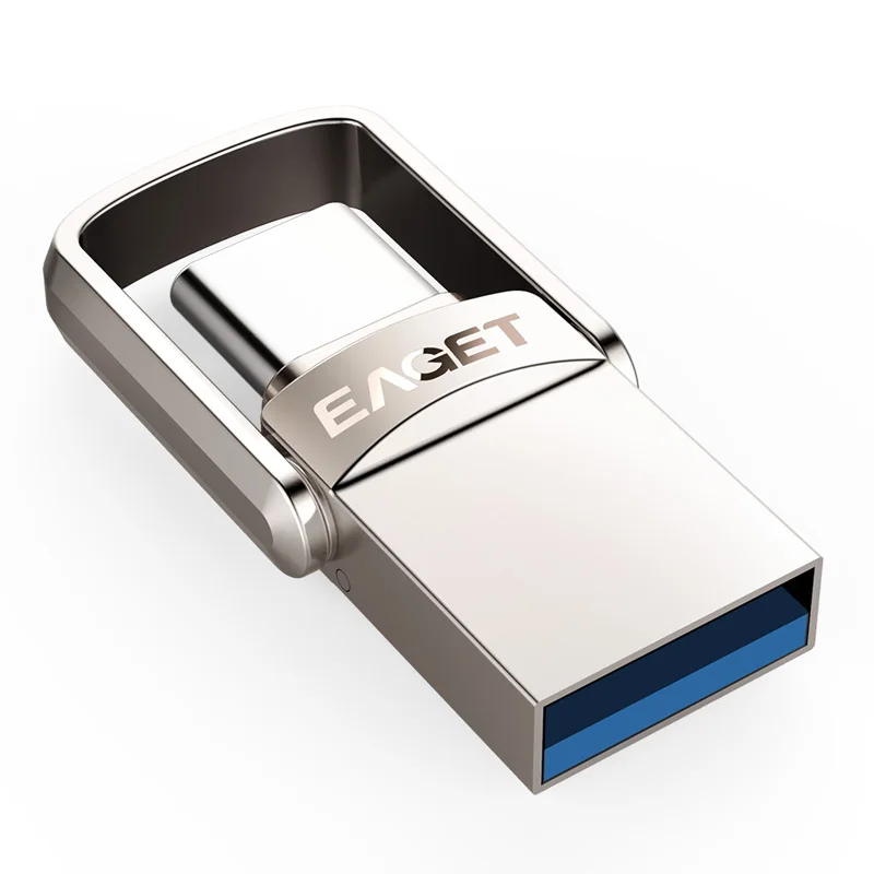  EAGET CU20 OTG USB Flash Drive 16GB 32GB 64GB USB 3.0 Dual Mini Pen Drive USB Key Type C pendrive 1