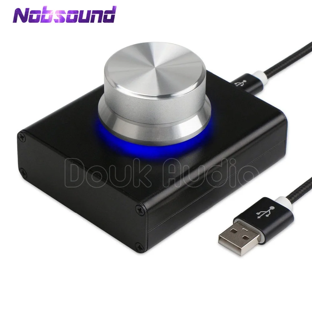 Скидка Nobsound mini USB регулятор громкости Lossless VOL регулятор громкости для планшетного ПК компьютера динамик аудио