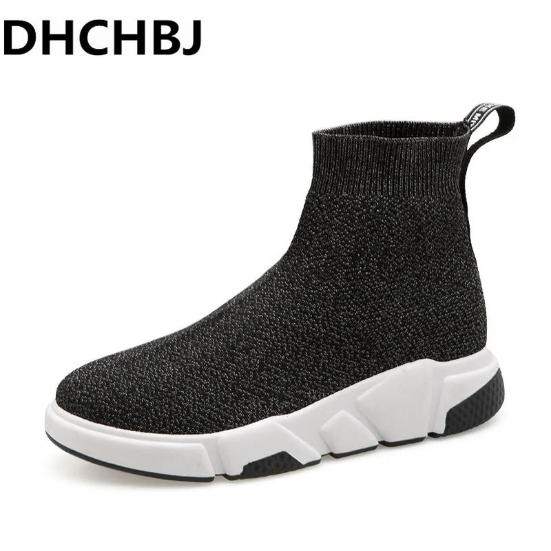 

New 2019 Summer Athletic Sneakers For Women Breathable Running Shoes Female Outdoor Sport Shoes Heigh Sock Footwear