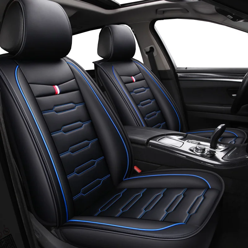 PU Leather Cartoon auto seat covers for audi 80 100 c4 a7 a8 q2 q3 q5 q7 s3 s4 s5 s6 s7 s8 sq5 sq7 of 2020 2019 2018 2017 2016 | Автомобили