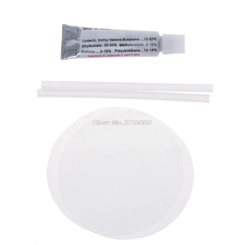 Inflatable Repair Kits 6.5 x 6.5 x 0.1 cm Transparent Adhesive Airbed Patches UK 