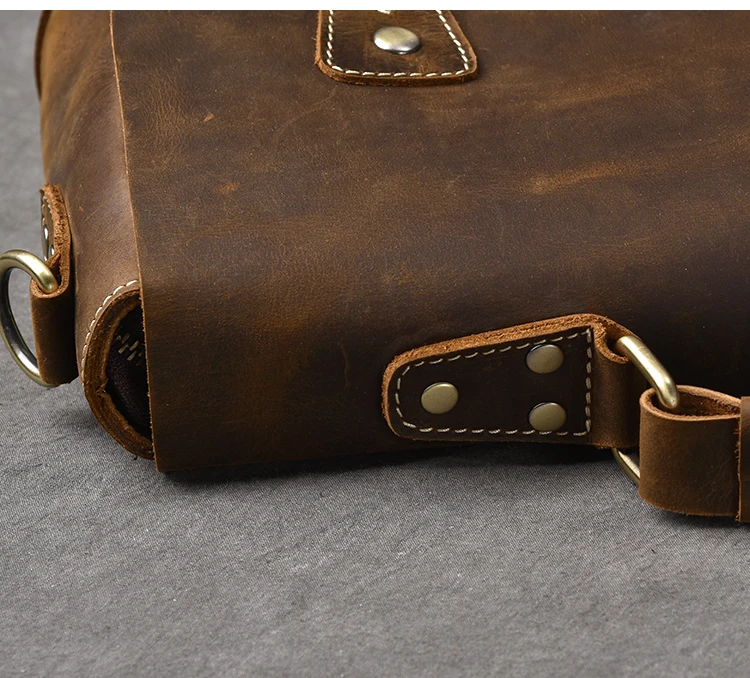 ladies leather shoulder bag