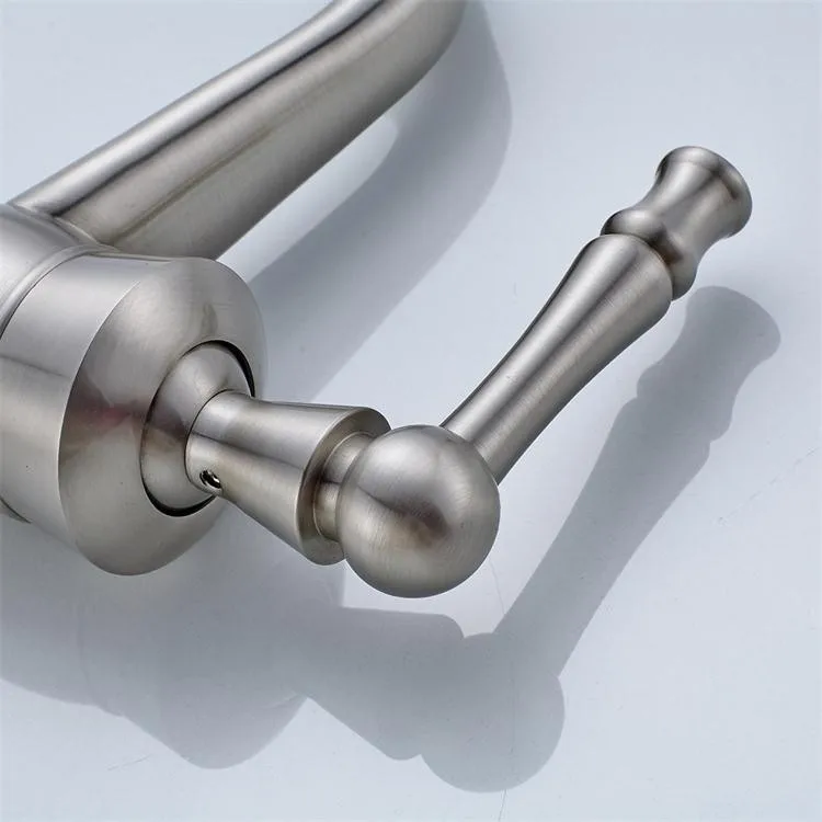 Купить Vidric стиль никель Матовый ванная с одной ручкой смесители для ...