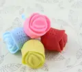 Rose shape tea infuser Food grade silicone tea diffuser Creative tea strainer multicolor randomly send Free shipping
