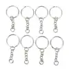 100pcs 25mm Key Chains Tags Accessories Rings Plated Steel Round Split Ring for Pet Id Tags Pet Dog Cats Tag Collar Accessories ► Photo 2/3