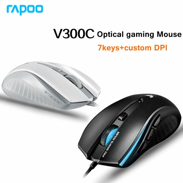 Original Rapoo V300C/V300 Wired Gaming Mouse For Computer Gamer Free Driver Original Rapoo V300C/V300 Wired Gaming Mouse For Computer Gamer Free Driver