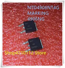 NEW 10PCS/LOT NTD4906NT4G NTD4906 4906NG 49 06NG 30V 68A TO-252 IC