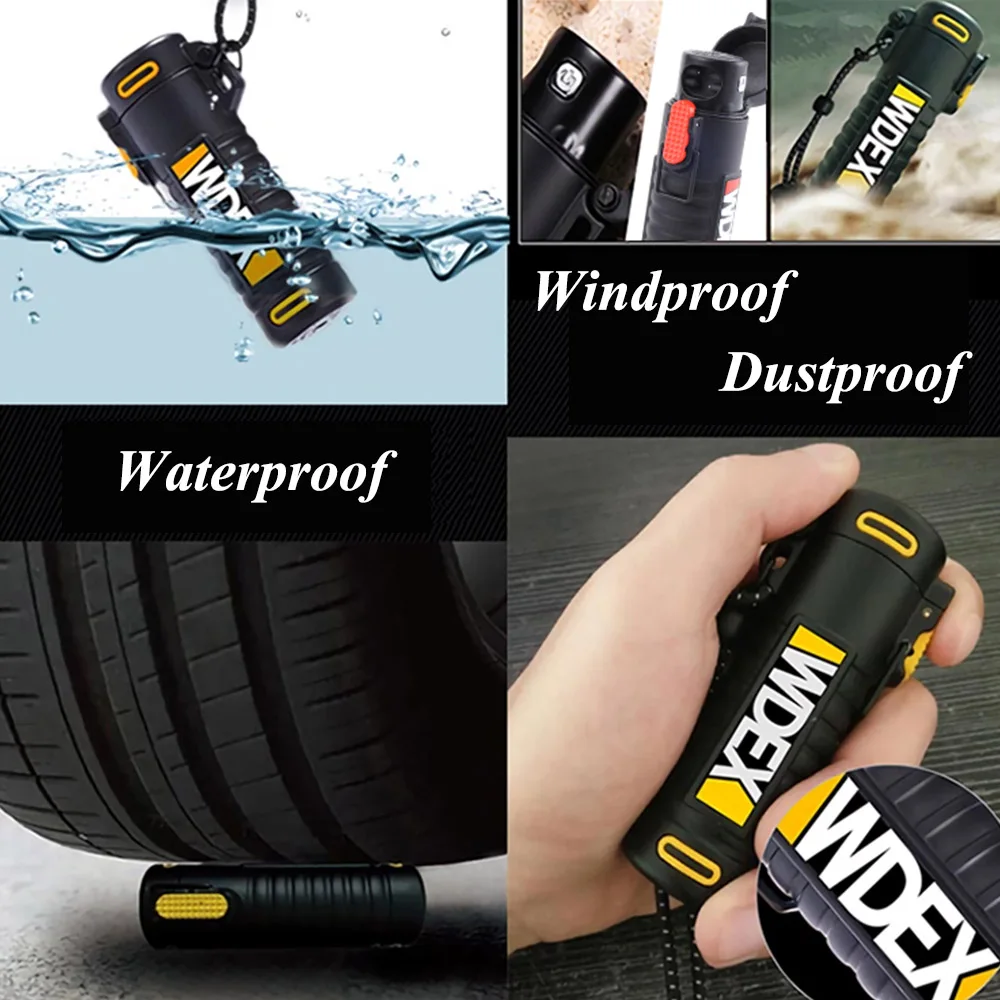 JIJU Cylinder font b Electronic b font Cigarette Lighter Dual Pulsed Arc Lighter USB Rechargeable Flameless
