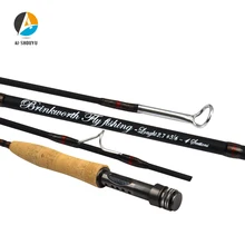 AI-SHOUYU New Arrival Fly Rod Carbon Fiber Fast Action Fly Fishing Rod 4 Section Soft Cork Handle Fishing Tackle AI-SHOUYU New Arrival Fly Rod Carbon Fiber Fast Action Fly Fishing Rod 4 Section Soft Cork Handle Fishing Tackle