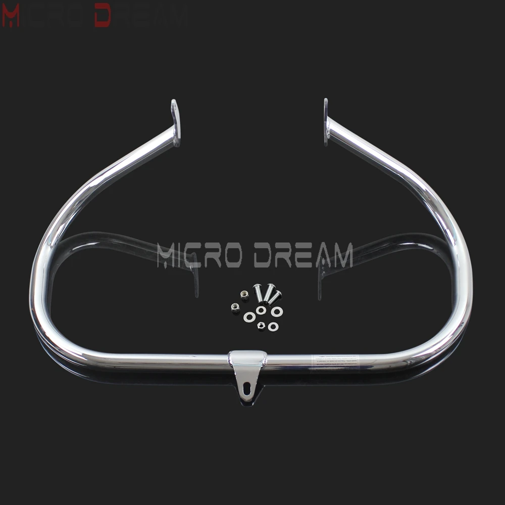 

Chrome Engine Guard 1 1/4" Tube Crash Bar for Harley Softail Fat Boy FLST FXST FXCW Springer Deluex Breakout FXBR Custom 2007-17