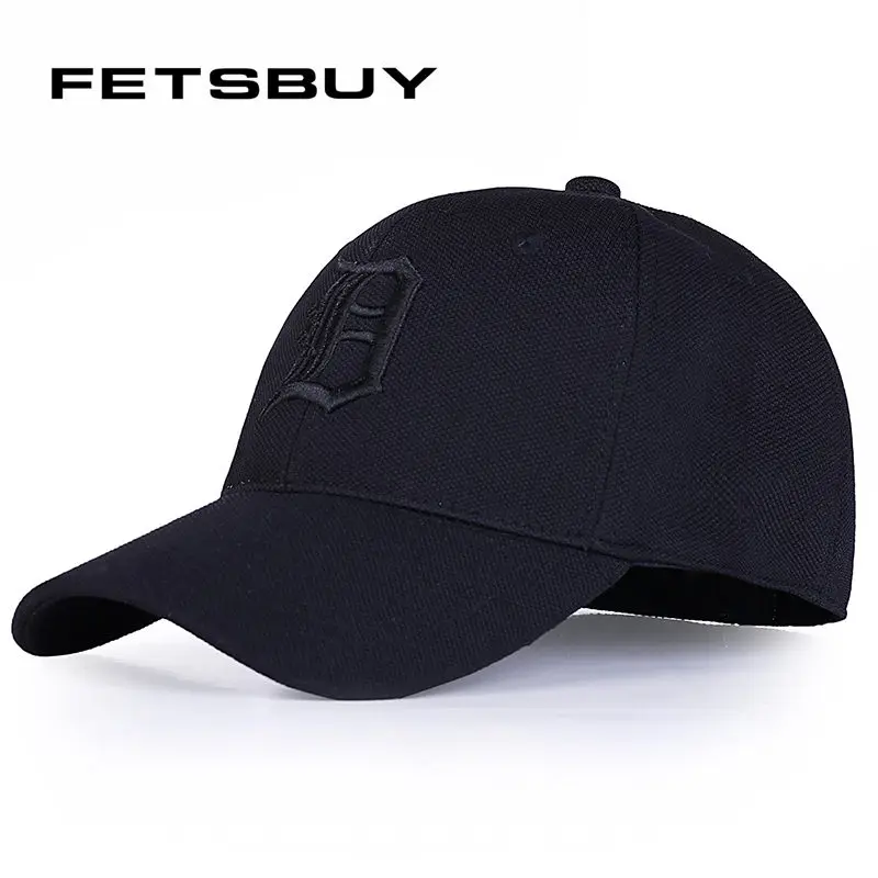 

[FETSBUY] Spandex Elastic Fitted Hats Sunscreen Baseball Cap Men or Women Hats dad Adjustable hat casquette bone aba reta