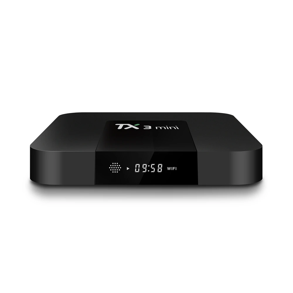 Французский IP ТВ TX3 Мини Android 7,1 Smart ТВ Box 2 GB/16G Almlogic S905W арабский французский бельгийский IP ТВ 1200+ Каналы Android ТВ коробка