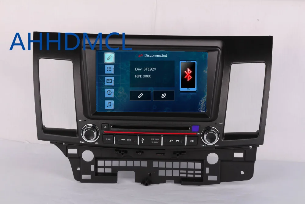 Discount AHHDMCL Car Multimedia Player DVD Navigation For Mitsubishi Lancer Galant Fortis iO EX Series R 2007 2008 2009 2010 2011 2012~Up 4