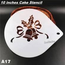 10 дюймов рождественские звенящие колокольчики Форма PP торт трафаретная форма для Мусса Тирамису формование для DIY вечерние инструменты для украшения